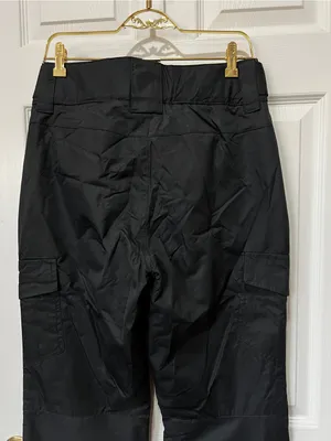 Arctix Ski Snow Cargo Pants Women's Small Black Ankle Zip Insulated Snowboarding thumbnail 3