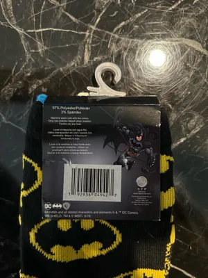 DC Comics Batman Themed Sock Pack thumbnail 3