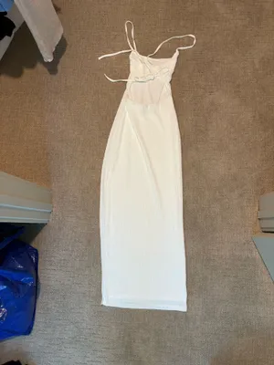 Princess Polly Midi Dress White thumbnail 2
