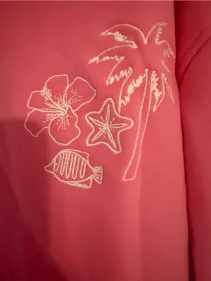 Altar’d State Hibiscus Paradise Hoodie Sweatshirt thumbnail 4