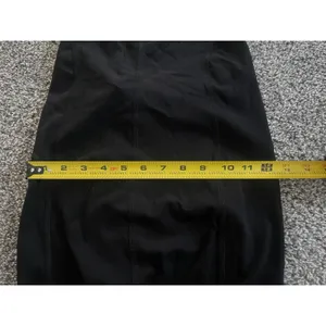 Zara sleek form-fitting black full-length tank top athletic jumpsuit L thumbnail 6