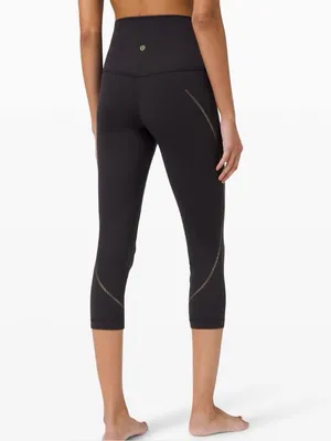 Lululemon Align High-Rise Crop 21" *Gold size 6 thumbnail 2