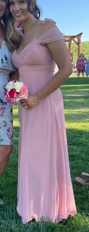 Birdy Grey Dusty Rose Bridesmaid Dress thumbnail 2
