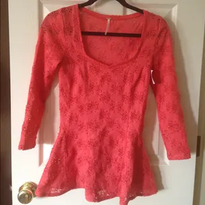 NWT- Free People‎ Flair Top thumbnail 1