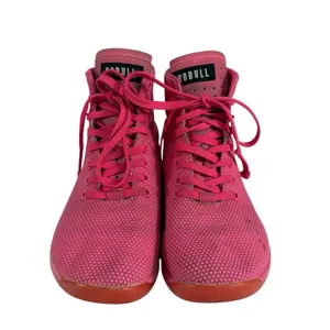 NOBULL No‎ Bull Women 8 High Top Sneaker Trainer Pink SuperFabric Training Shoes thumbnail 2