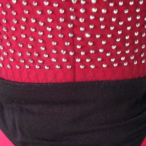 Shein Embellished Sheer Bodysuit Sz XS thumbnail 9