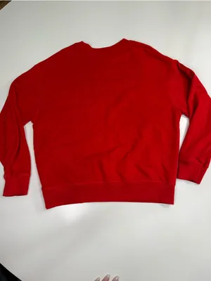 Levi's Red Crewneck Sweatshirt thumbnail 8
