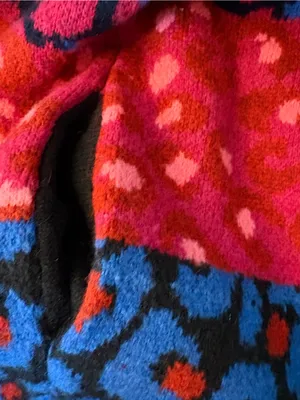 FARM Rio Mixed Leopard Cardigan Women‎ XS Multicolor Knit Open Front thumbnail 7