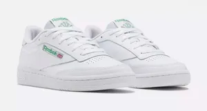 Reebok Sneakers Club C 85 Women’s Vintage White Green 7.5 thumbnail 1