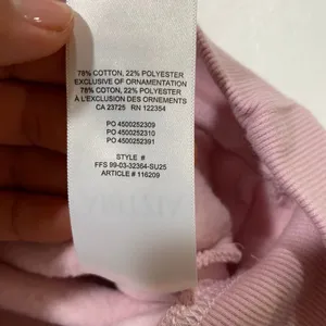Aritzia Sweatfleece Perfect Hoodie XS Pink Oversized Pullover Cozy thumbnail 10