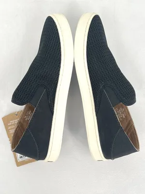 NWT OluKai Pehuea Black Mesh and Leather Drop-In Heel Slip On Sneakers Women's 7 thumbnail 4