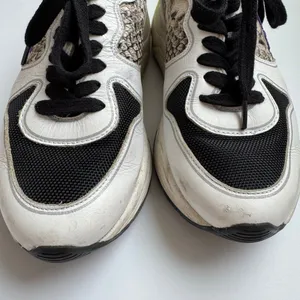 Golden Goose Running Sole Women’s 35 USA 5 Natural Snake Python Purple Sneaker thumbnail 6
