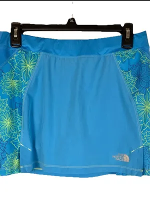 The North Face Flight Series VaporWick Running Skort Blue Floral Women’s S thumbnail 2