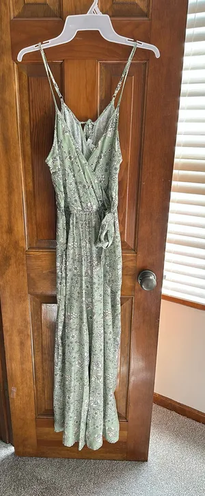 Green jumpsuit tjmaxx  thumbnail 1