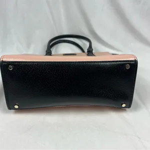 Kate Spade Jeanne Medium Leather Satchel Light Pink & Black - New w/o Tags thumbnail 3