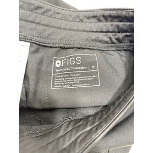 FIGS Technical Collection Zamora Pocket Scrub Pants In Black Size M Medical thumbnail 6