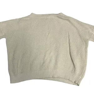 Emerson Fry Women's Organic Cotton Cream Knit Sweater Size Large thumbnail 3