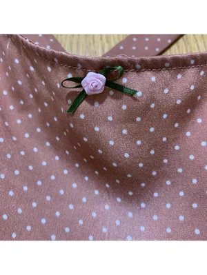 Princess Polly Polka Dot Open Back Top - Size 0 thumbnail 3