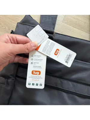 Lug NWT Women's Ace Full Tote Grey Waterproof / Insulated thumbnail 8