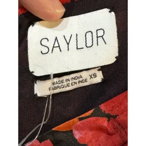 SAYLOR Alouette Floral Mini Cocktail Sweetheart Dress Women's Size XS New $275 thumbnail 7