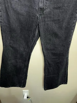 Denim Forum Aritzia Black The Marlene 60’s‎ High Rise Flare Jeans thumbnail 4