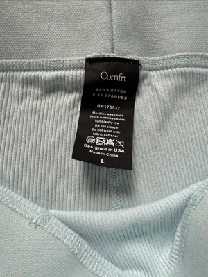 Comfrt Powder Blue Boxer Briefs Sz L Size L thumbnail 2