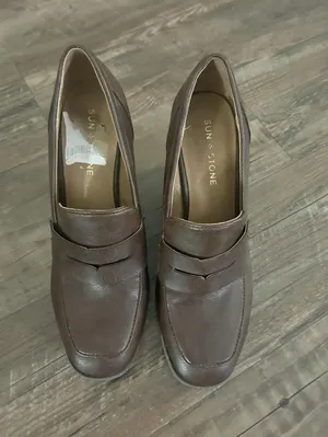 Sun and Stone Wedge Heeled Oxfords Women’s Size 9.5 thumbnail 8