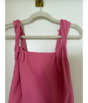 ZARA Hot Pink Maxi Dress thumbnail 2