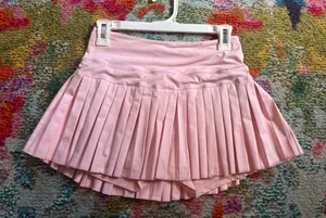 Gold Hinge Small Pink Pleated Tennis Skirt thumbnail 1