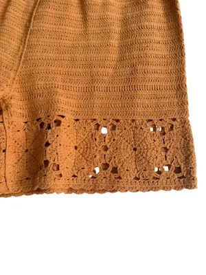 CURRENT AIR Orange Knit Shorts Size Medium NEW NWT thumbnail 6