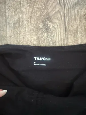 Aritzia TNA Black Halter Neck Tank Top  thumbnail 4