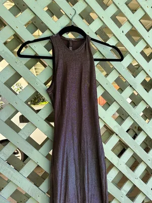 Free People Skims Soft Lounge Shimmer Racerback Dress thumbnail 2