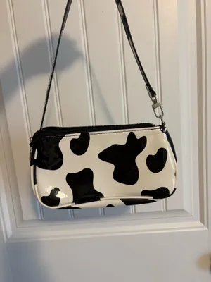 Cow Print Mini Purse Shein thumbnail 2