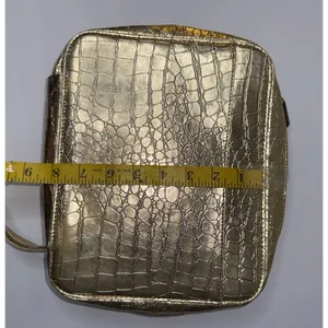 Montana West Bible Bag Gold Faux Diamonds Cross Spiritual Faith Church Study Zip thumbnail 15