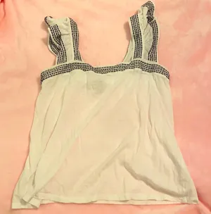 Loft white and black tank- S thumbnail 1