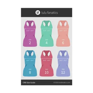 Lululemon Tank Top Womens 6* Heather Gray Cool Racerback Tank Top Pullover thumbnail 10