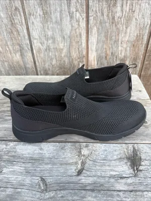 Skechers Black ARCH FIT REFINE 2.0 CASCADE “Don’t Go” WOMENS 9.5 Air-Cooled Shoe thumbnail 8