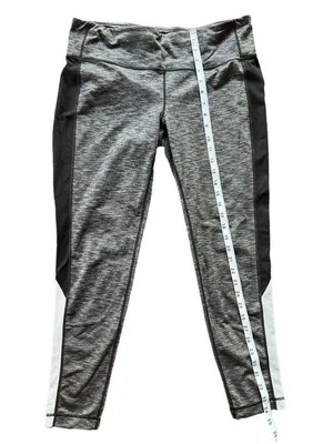Athleta Colorblock Revelation Black Leggings Size XL thumbnail 6