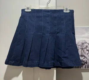 Paris Hilton mini denim skirt Size 2 thumbnail 1