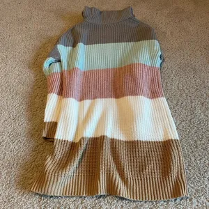 it's our time Striped turtleneck sweater dress‎ thumbnail 3