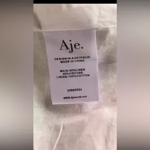 AJE EARTHA MIDI DRESS US4 White Size 4 thumbnail 10