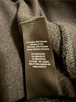 Tna Aritzia Half Zip Colorblock Sweatshirt Pullover thumbnail 6