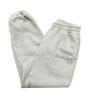 COMFRT Women's Uni-Sex Size M Cement Beige Tranquil Joggers Sweatpants thumbnail 1