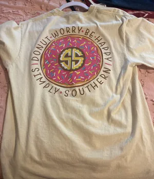 Donut Worry Be Happy T-shirt thumbnail 2