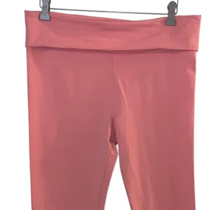 Victoria’s Secret Pink Cotton Foldover Flare Leggings Pink thumbnail 2