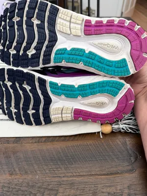 Brooks Navy, Teal & Purple Women's Running Shoes thumbnail 5