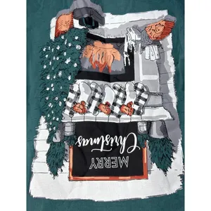 Gameday Couture "I'll Be Home" Holiday Elbow Patch‎ Shirt Women's XXL NWOT thumbnail 3