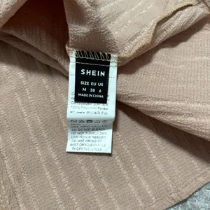 SHEIN Blush Pink Pleated A-Line Midi Skirt thumbnail 5