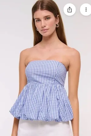 Abercrombie bubble Top thumbnail 1