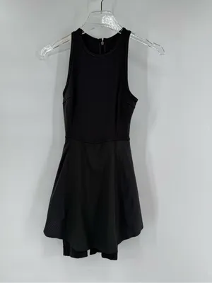 Lululemon Nulux Running Dress 8" Graphite Grey size 0‎ thumbnail 3